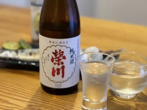 脂ののった秋刀魚とともに。軽やかさと余韻が心地よい「榮川 純米酒」